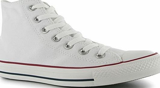 Converse All Stars Hi Top Mens Trainers [ Optical White , UK 5 ]